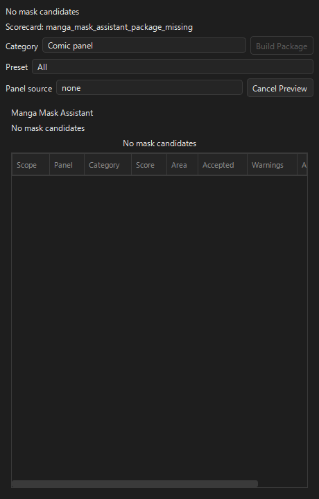 Manga Mask Assistant